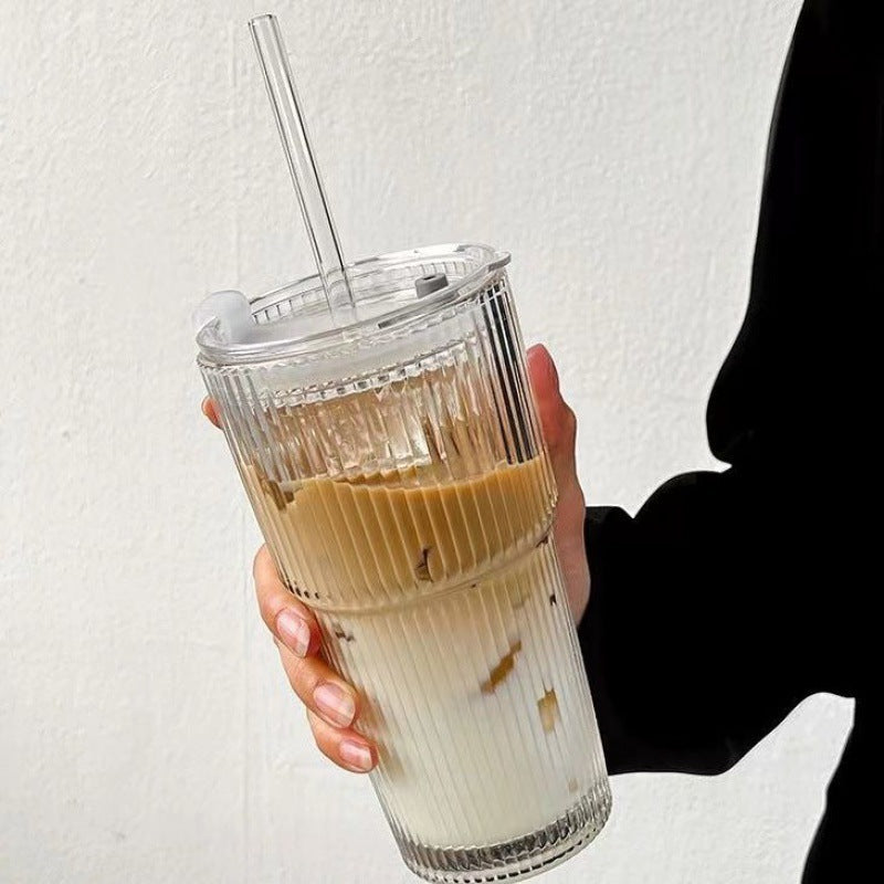 Good-looking Coffee Cup With Lid And Straw