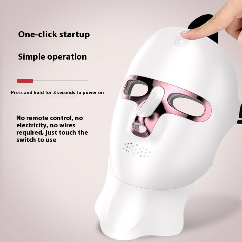 Wireless LED Light Therapy Mask (Face + Neck)