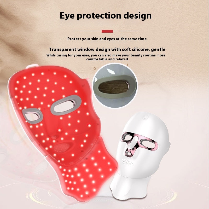 Wireless LED Light Therapy Mask (Face + Neck)