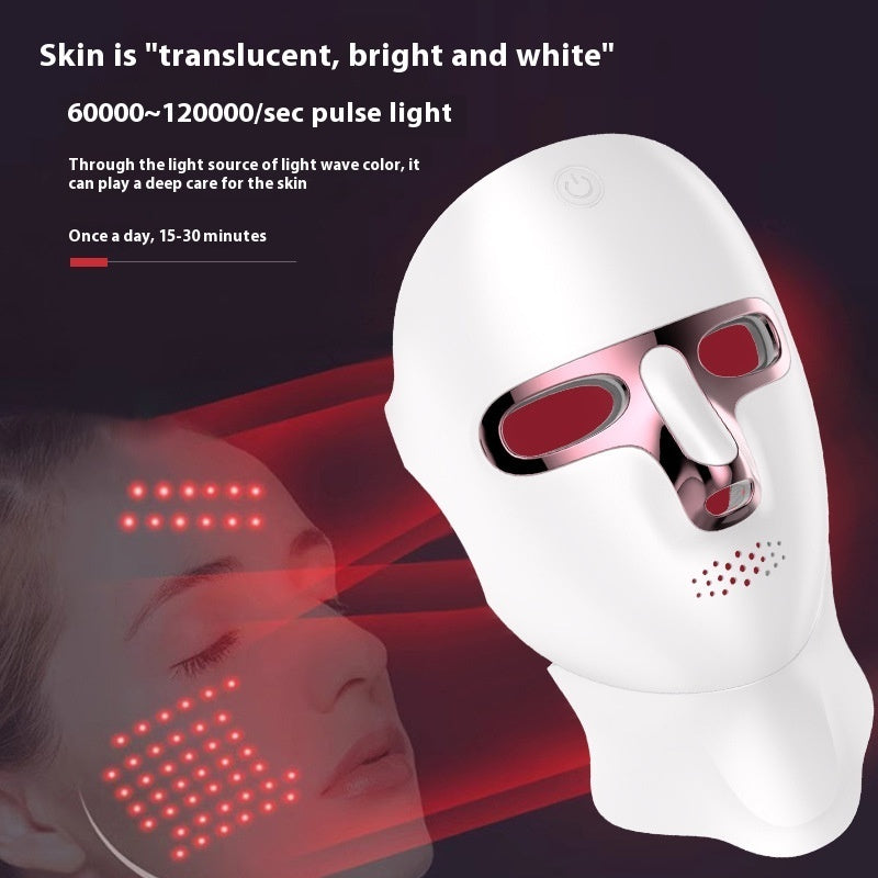 Wireless LED Light Therapy Mask (Face + Neck)